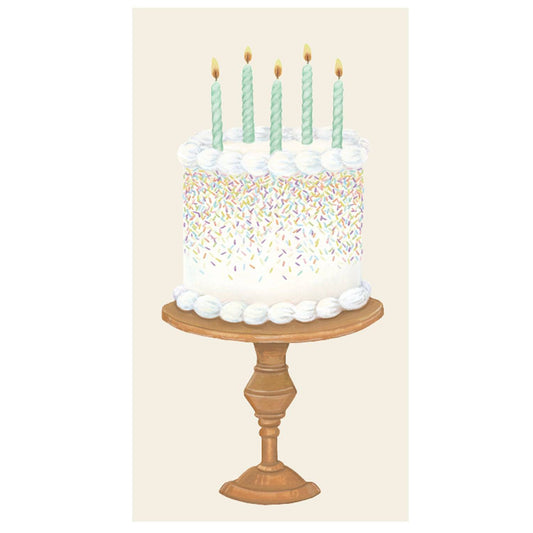Hester & Cook - Guest Napkin - Birthday Cake - Findlay Rowe Designs