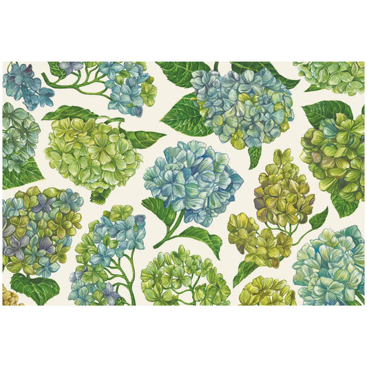 Hester & Cook - Placemat - Blooming Hydrangeas - Findlay Rowe Designs