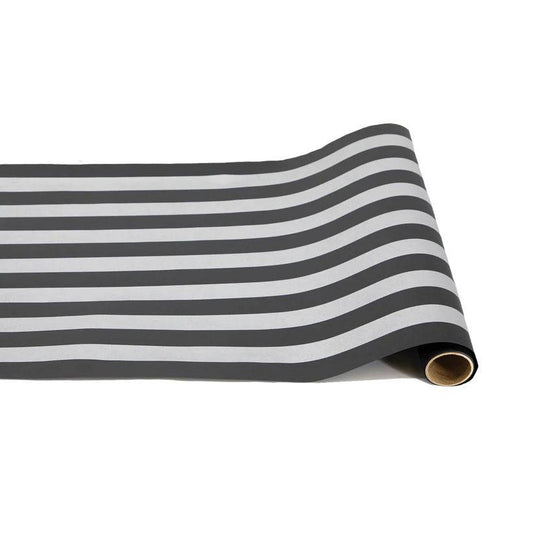 Hester & Cook - Table Runner - Chalkboard Silver Stripe - Findlay Rowe Designs