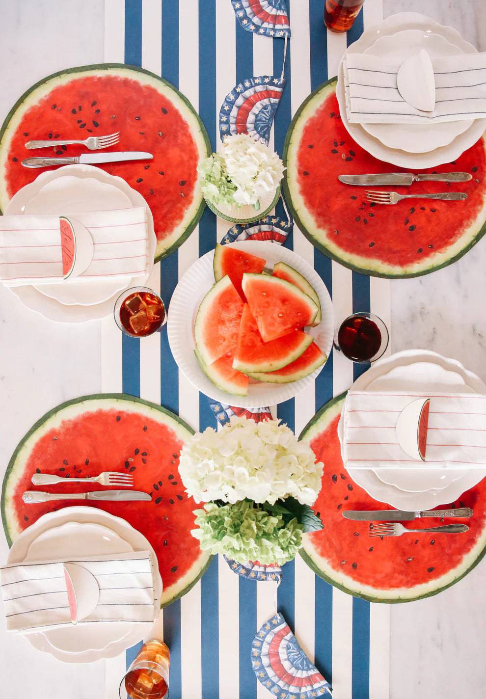 Hester & Cook - Die-Cut Watermelon Placemat - Findlay Rowe Designs