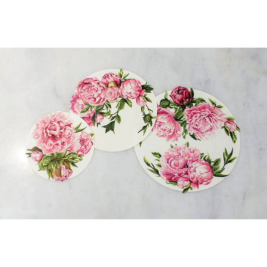 Hester & Cook - Serving Papers - Peony - Findlay Rowe Designs