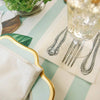 Hester & Cook - Table Runner - Seafoam Classic Stripe - Findlay Rowe Designs