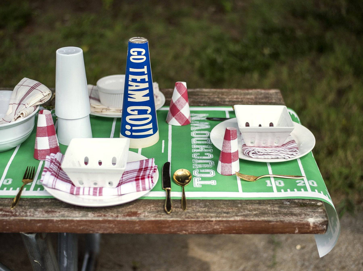 Hester & Cook - Table Runner - Touchdown - Findlay Rowe Designs