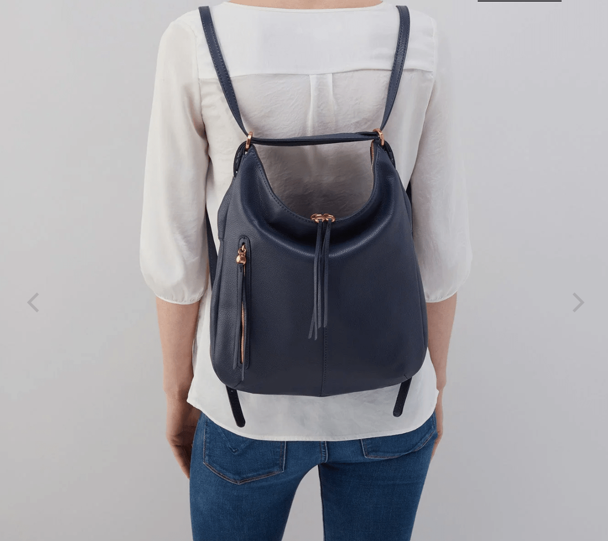 Slouchy Leather Convertible Backpack/Tote – Plumage Studio