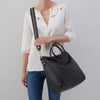 Hobo - Sheila Large Satchel - Black With Ball Chain Strap - Findlay Rowe Designs