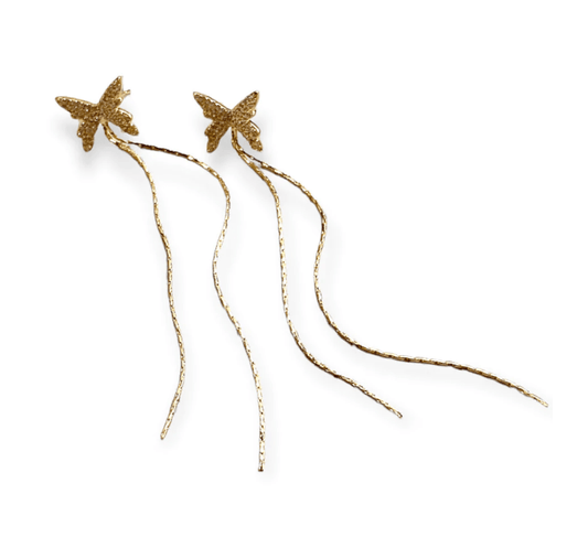 InspireDesigns - Butterfly Post Earring - Silver - Findlay Rowe Designs