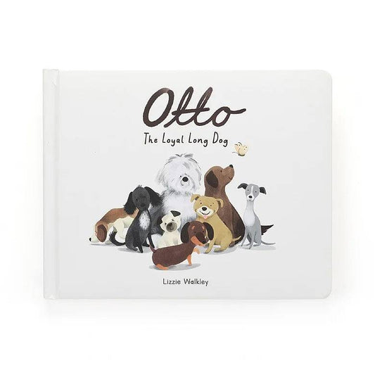JELLYCAT- OTTO THE LOYAL LONG DOG BOOK - Findlay Rowe Designs