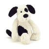 Jellycat - Bashful Puppy - Black & Cream - Medium - Findlay Rowe Designs