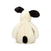 Jellycat - Bashful Puppy - Black & Cream - Medium - Findlay Rowe Designs
