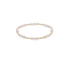 Enewton - classic Joy Pattern 4mm Bead Bracelet - Pearl - Findlay Rowe Designs