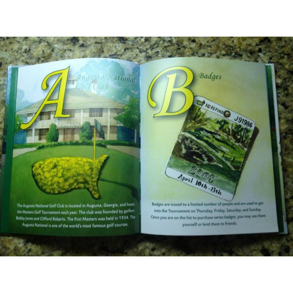 Badges, Egg Salad, and Green Jackets: The Masters A to Z - Autograph copy - Findlay Rowe Designs