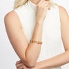 JULIE VOS - MILANO BANGLE GLD MOP MD - Findlay Rowe Designs