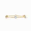 Julie Vos - Milano Bangle - Chalcedony Blue - Findlay Rowe Designs