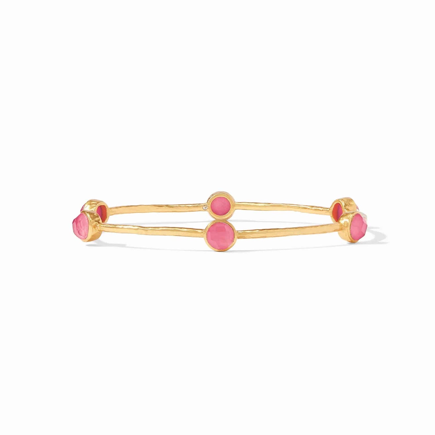 Julie Vos - Milano Luxe Bangle - Iridescent Peony Pink - Findlay Rowe Designs
