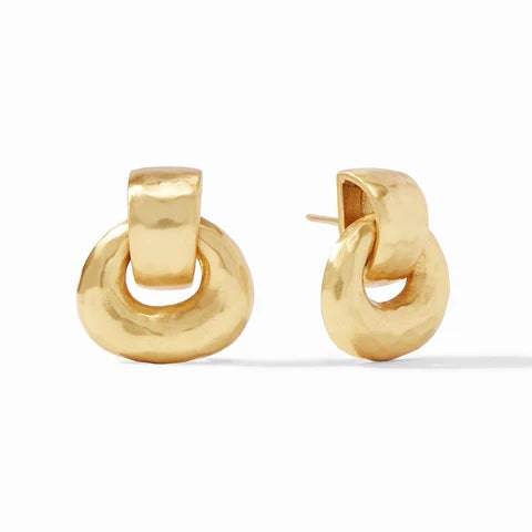 Julie Vos - Avalon Demi Doorknocker Earring - Findlay Rowe Designs