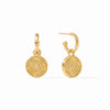 JULIE VOS- Astor 6-in-1 Charm Earring - Iridescent Clear Crystal - Findlay Rowe Designs