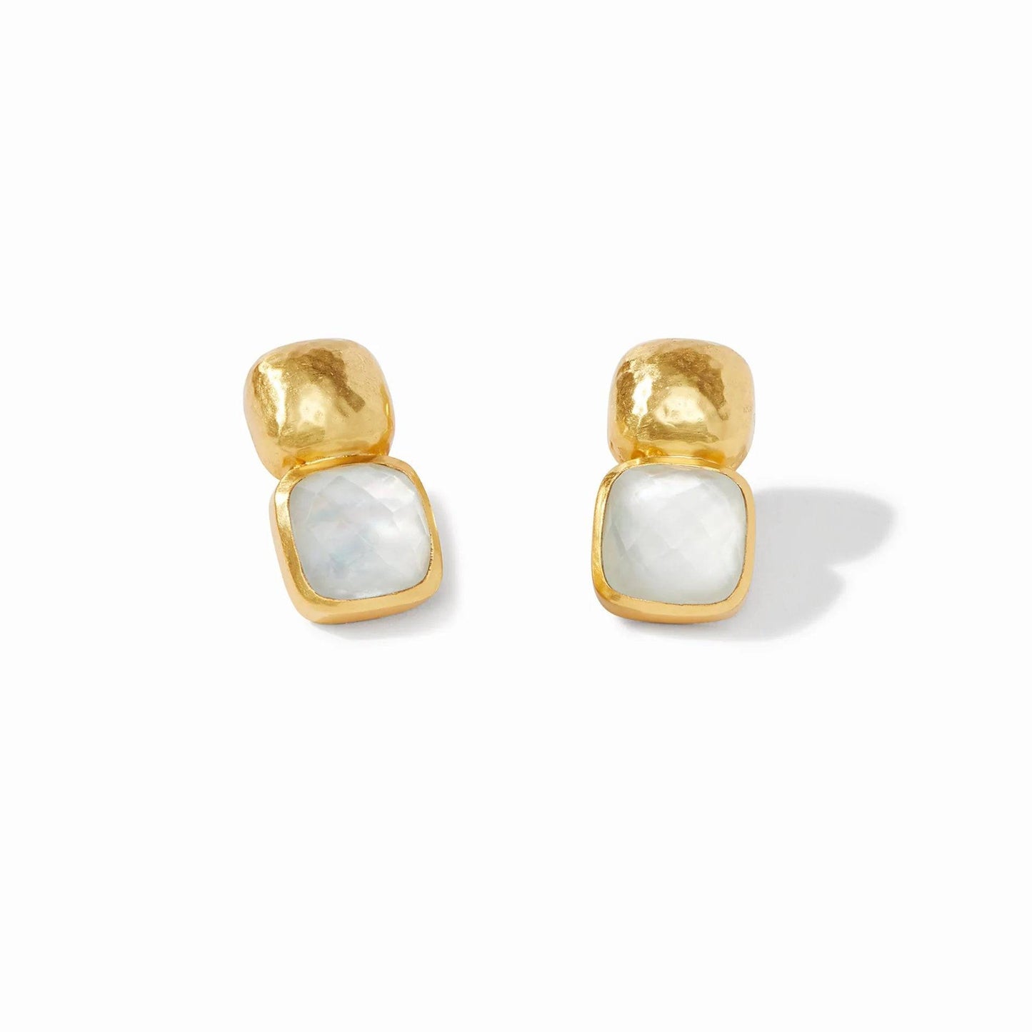 Julie Vos - Catalina Earring - Clear - Findlay Rowe Designs