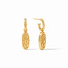 Julie Vos - Ivy Hoop & Charm Earring - Obsidian Black - Findlay Rowe Designs