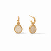 Julie Vos - Fleur-de-Lis Hoop & Charm Earring - Findlay Rowe Designs