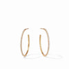 Julie Vos - Windsor Hoop - Cubic Zirconia - Findlay Rowe Designs