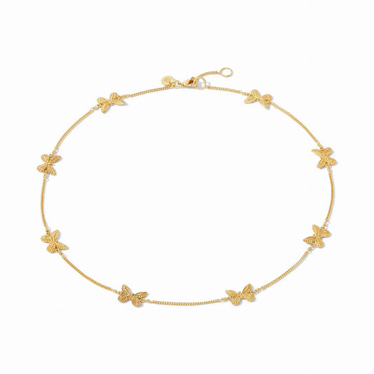 Julie Vos - Butterfly Delicate Station Necklace - Findlay Rowe Designs