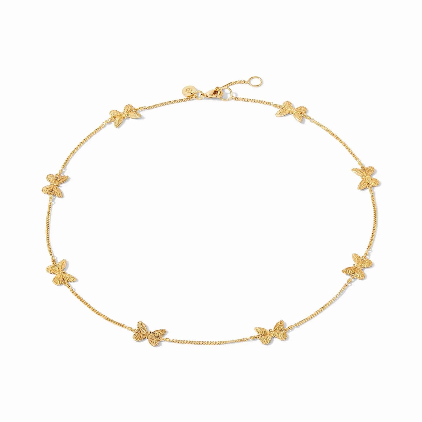 Julie Vos - Butterfly Delicate Station Necklace - Findlay Rowe Designs