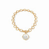Julie Vos - Honeybee Statement Necklace - Clear - Findlay Rowe Designs