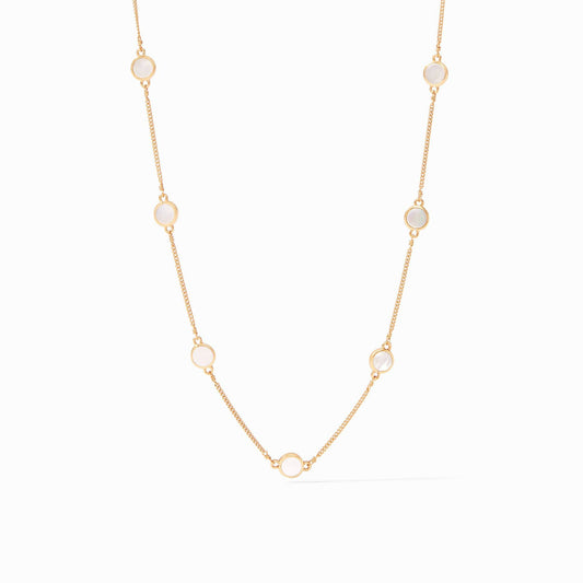 Julie Vos Valencia Delicate Station Necklace - Findlay Rowe Designs