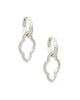 Kendra Scott - Abbie Convertible Huggie Earrings - Silver - Findlay Rowe Designs