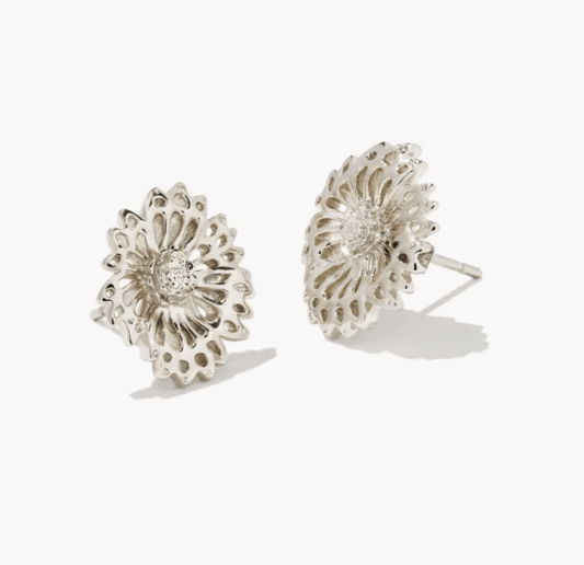 Kendra Scott - Brielle Stud Earrings - Silver - Findlay Rowe Designs