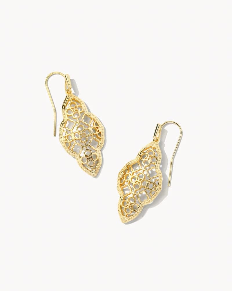 Kendra Scott -  Abbie Drop Earrings in Gold - Findlay Rowe Designs