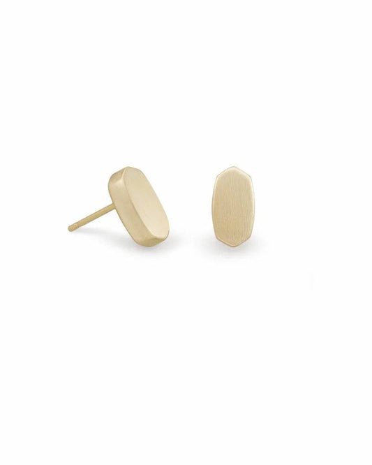 Kendra Scott - Barrett Stud Earrings in Gold - Findlay Rowe Designs