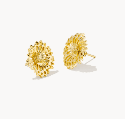 Kendra Scott - Brielle Stud Earrings in Gold - Findlay Rowe Designs