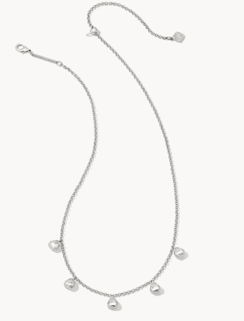 Gabby Strand Necklace in Silver - Findlay Rowe Designs