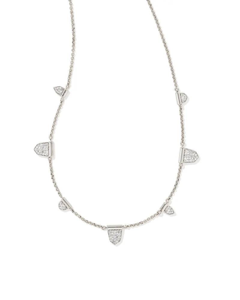 Kendra Scott - Adeline Strand Necklace in Silver - Findlay Rowe Designs