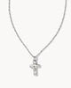 Kendra Scott - Cross Pendant Necklace - Silver Rhodium - Findlay Rowe Designs