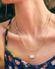 Kendra Scott - Elisa Gold Multi Strand Necklace - Iridescent Drusy - Findlay Rowe Designs