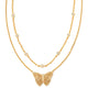 Kendra Scott - Hadley Butterfly Multi Strand Necklace In Gold - Findlay Rowe Designs