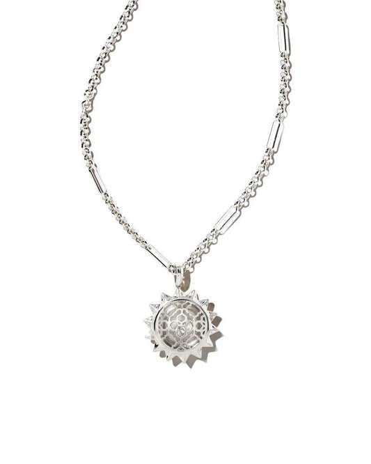 KENDRA SCOTT - Sienna Sun Pendant Necklace in Silver - Findlay Rowe Designs