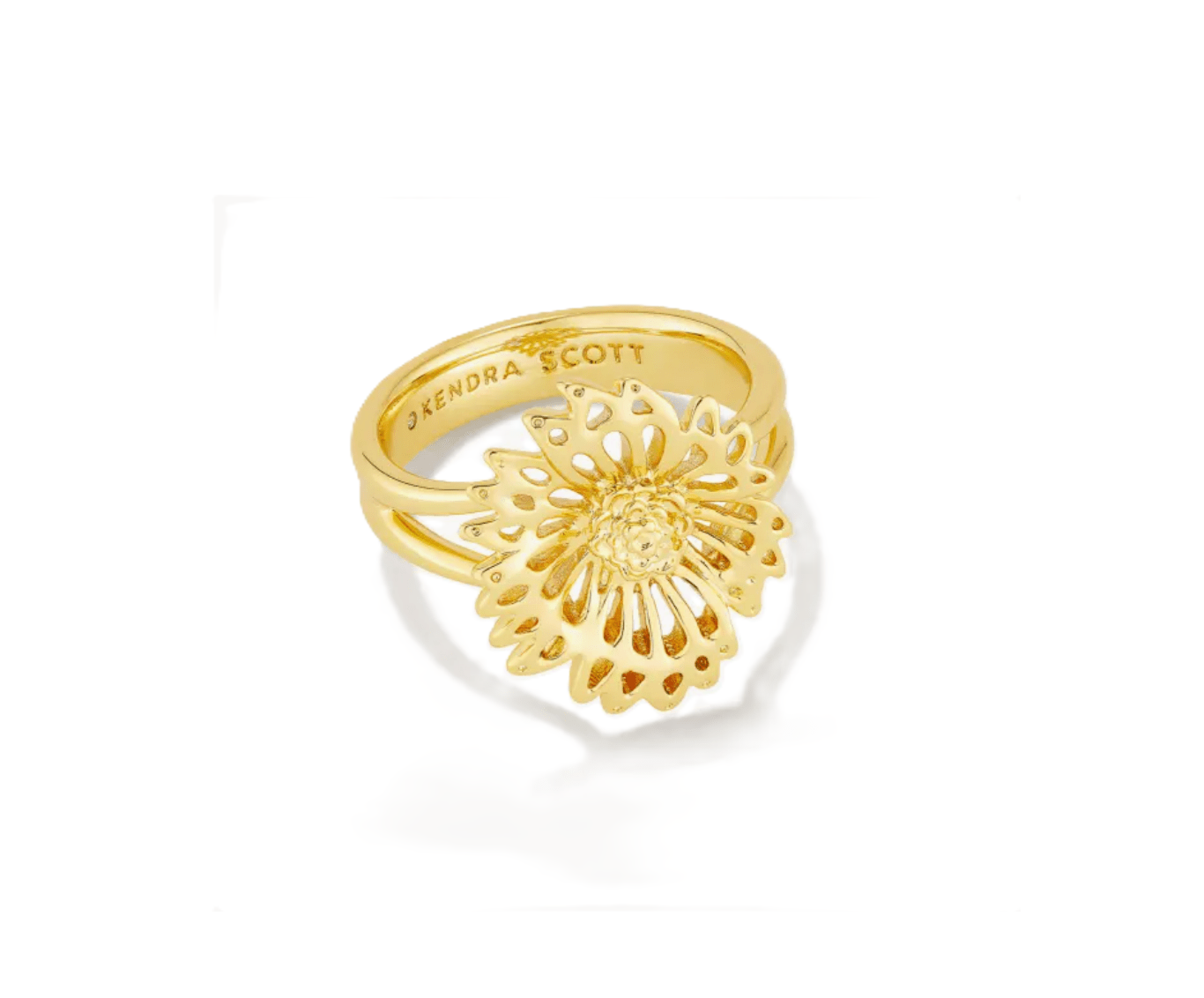 Kendra Scott - Brielle Band Ring in Gold - Size 8