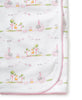 KISSY KISSY - Noah's Print Blanket - Pink - Findlay Rowe Designs