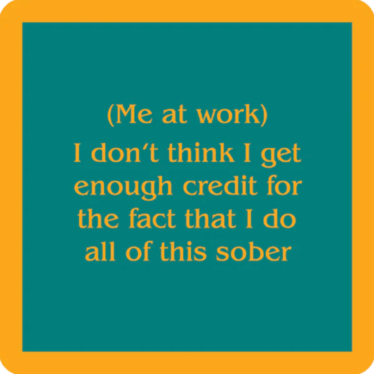 Drinks On Me Coasters - Me At Work - Findlay Rowe Designs