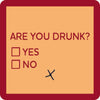 Drinks On Me Coasters - Are You Drunk - Findlay Rowe Designs