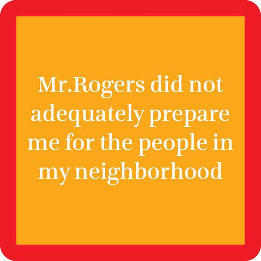 Drinks On Me Coasters - Mr Rogers - Findlay Rowe Designs
