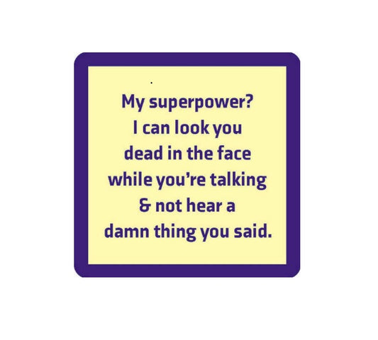 Drinks On Me Coasters - Superpower - Findlay Rowe Designs