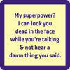 Drinks On Me Coasters - Superpower - Findlay Rowe Designs