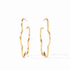 Julie Vos - Gardenia Hoop - Gold - Findlay Rowe Designs