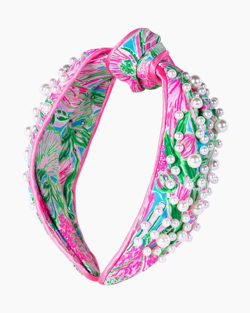Lilly Pulitzer - Coming in Hot Embellished Knotted Headband - Findlay Rowe Designs