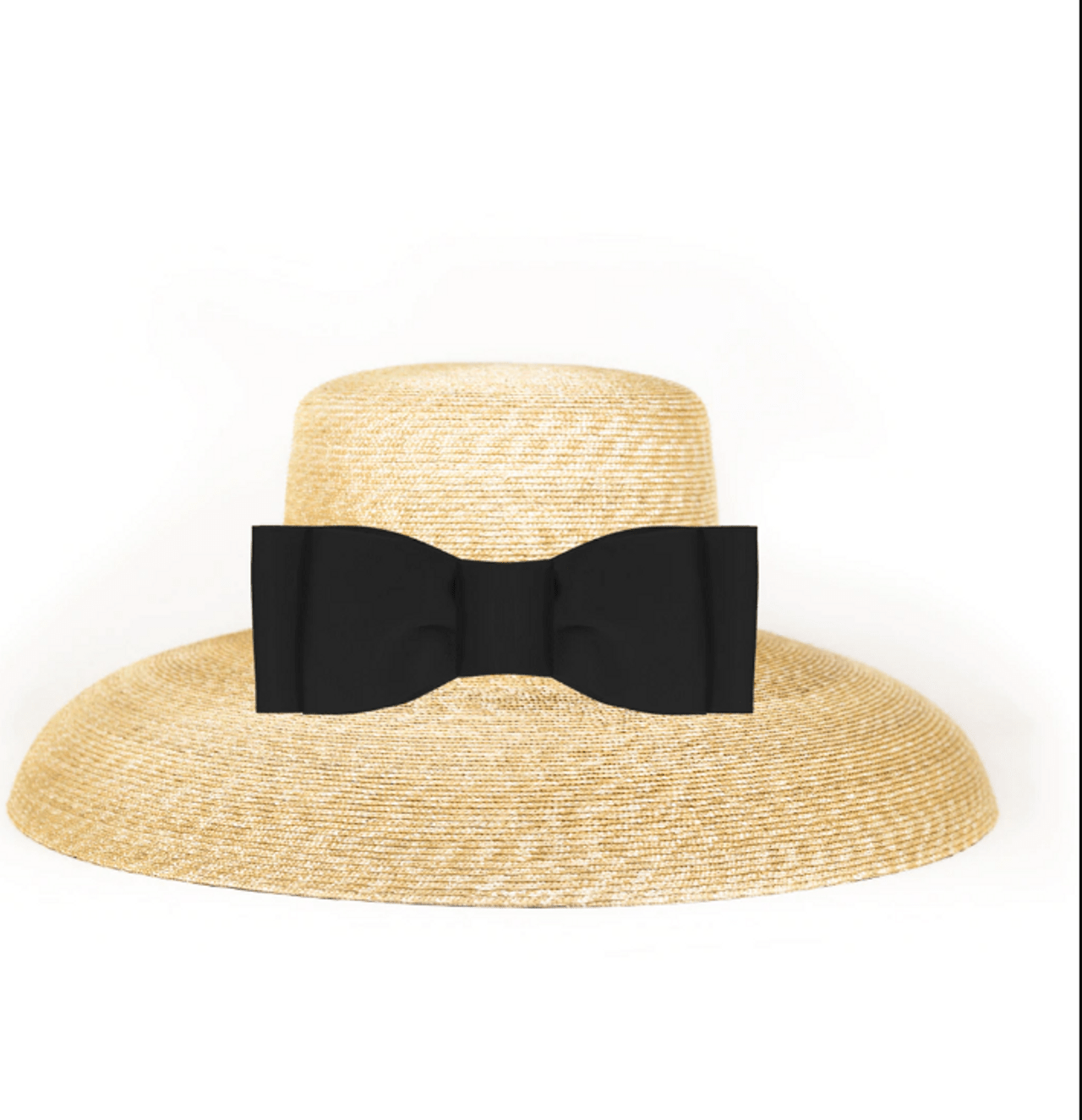 Lisi Lerch - HAT BLACK FLAT BOW - Findlay Rowe Designs