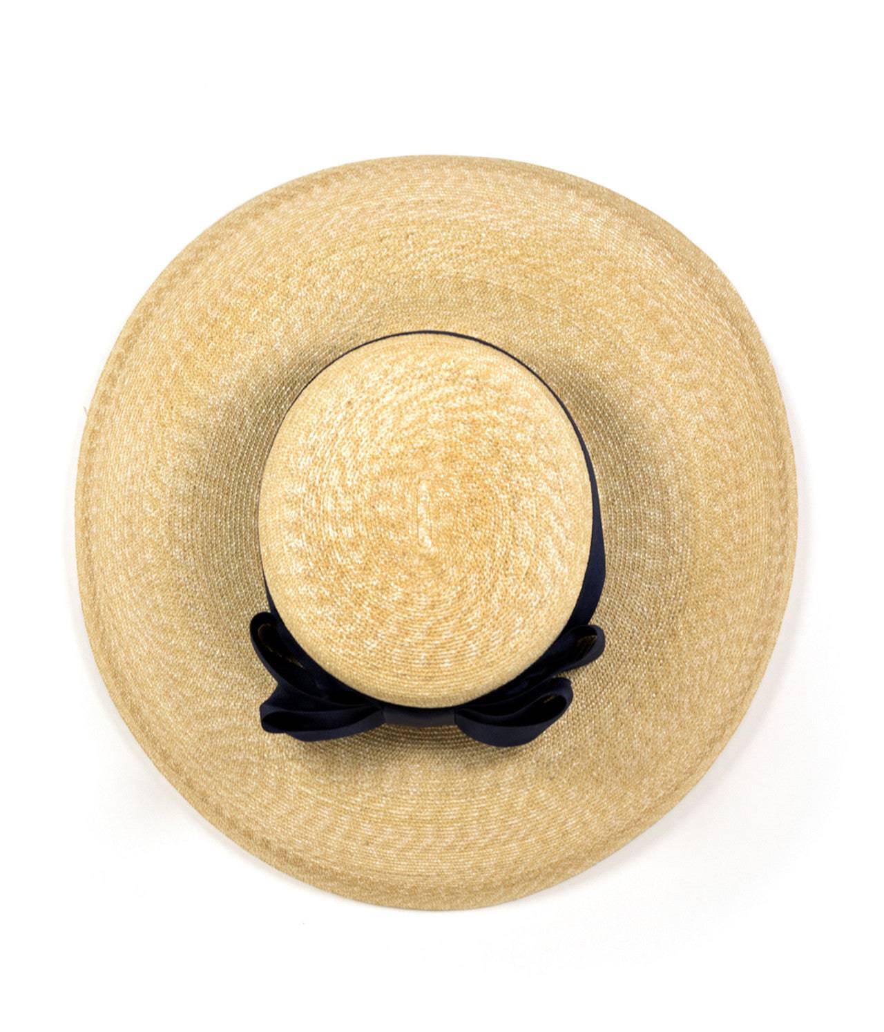 Lisi Lerch - HAT BLACK FLAT BOW - Findlay Rowe Designs
